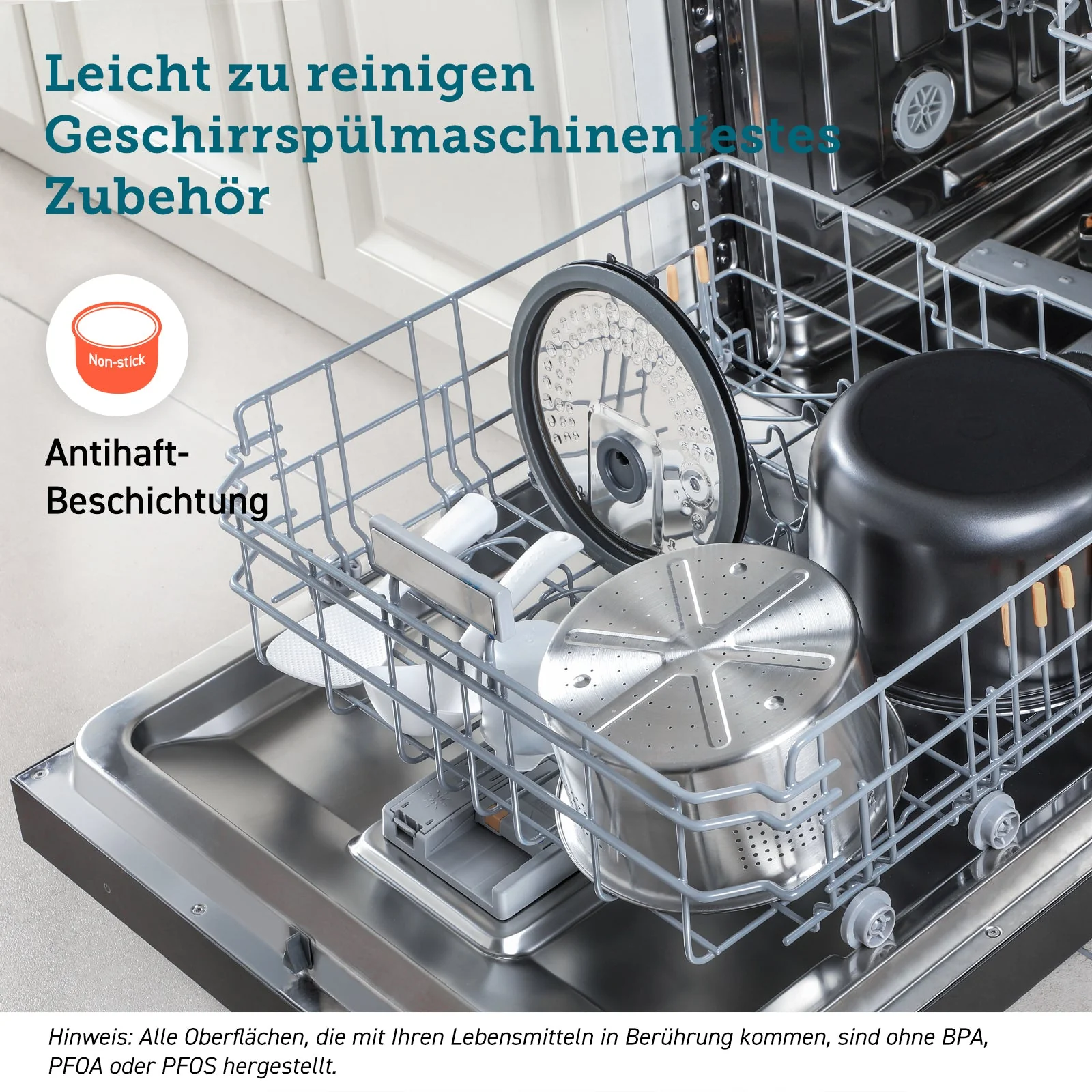 COSORI 5.0-Liter Rice Cooker schwarz - Image 7
