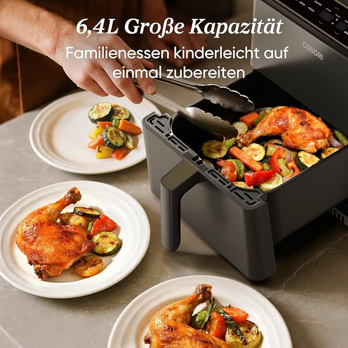 COSORI 6.4-Liter Smart Heißluftfritteuse Dual Blaze - Image 6