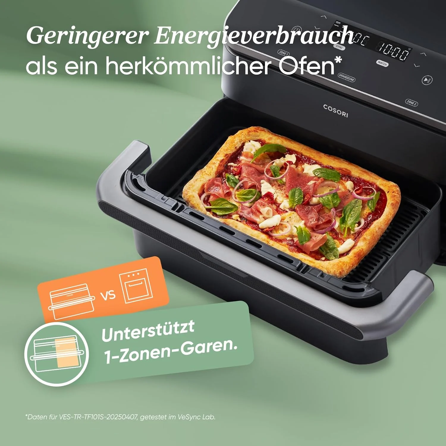 COSORI Dual Blaze Twinfry™ 10-Litre Heißluftfritteuse - Image 6