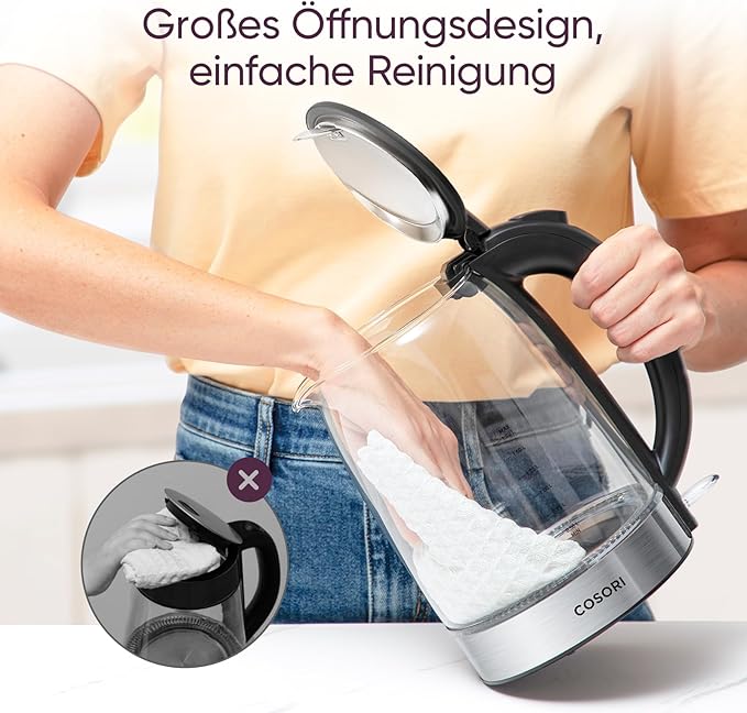 COSORI Premium Glas Wasserkocher 1,7 L - Image 4