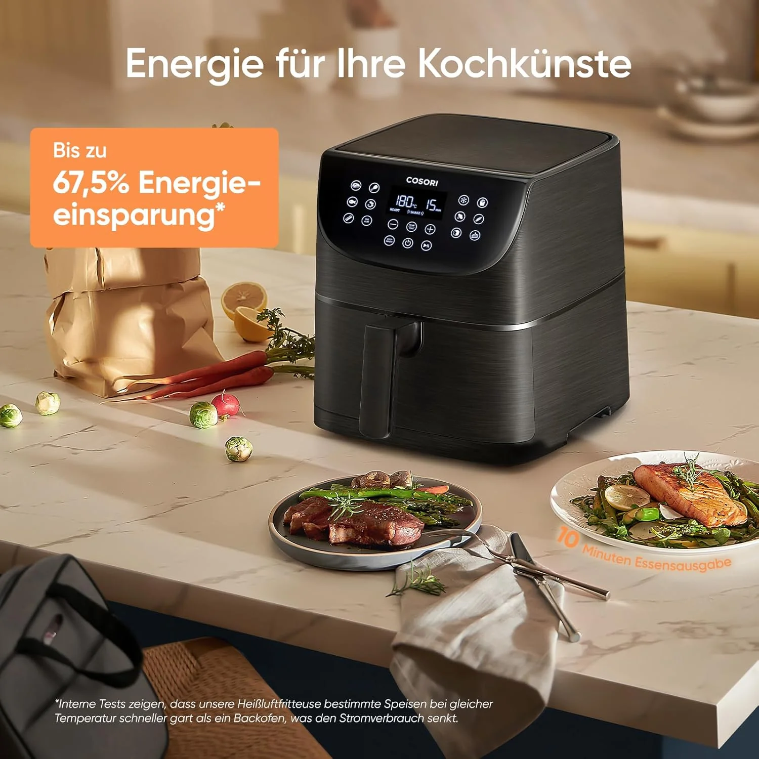 COSORI 5,5-Liter Heißluftfritteuse - Image 3