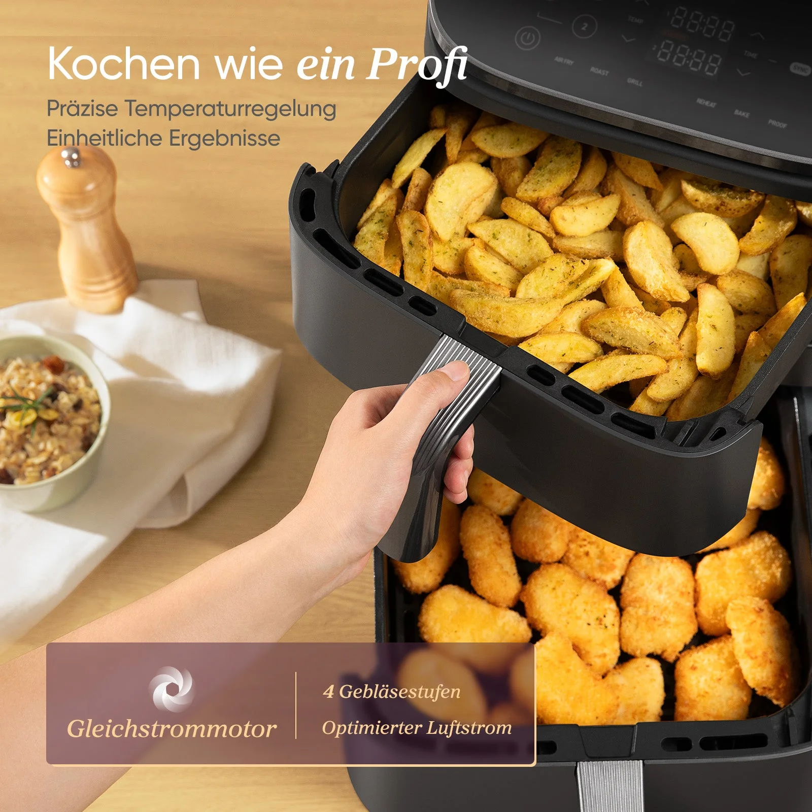 COSORI Turbo Tower™ 10,8-Liter Heißluftfritteuse Standard - Image 14