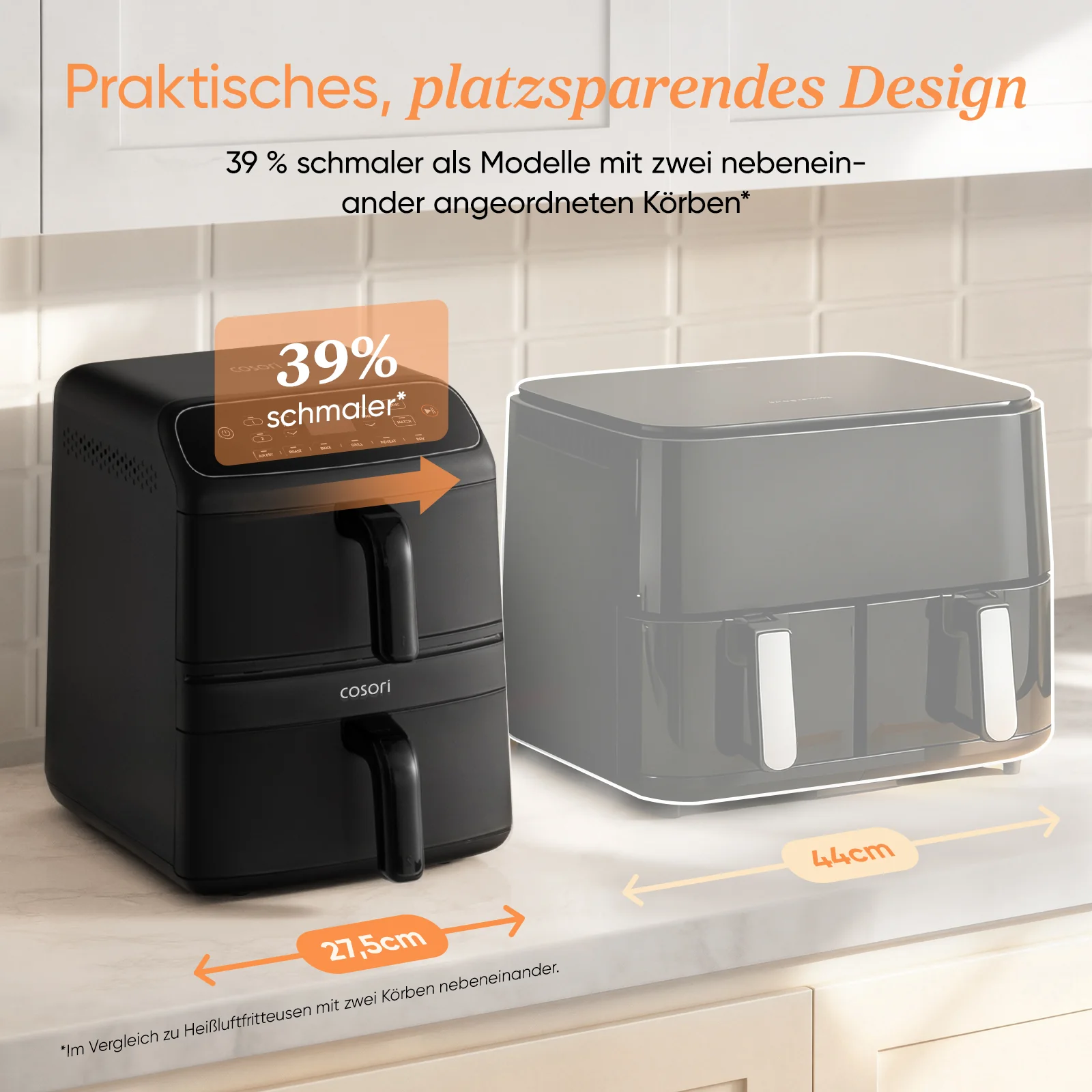 COSORI Turbo Tower™ Compact 8,6-Liter Heißluftfritteuse - Image 9