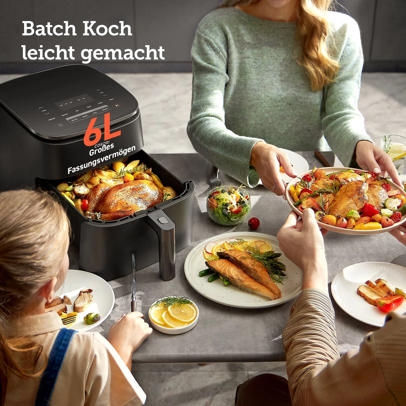 COSORI TurboBlaze™  6.0-Liter Heißluftfritteuse - Image 6