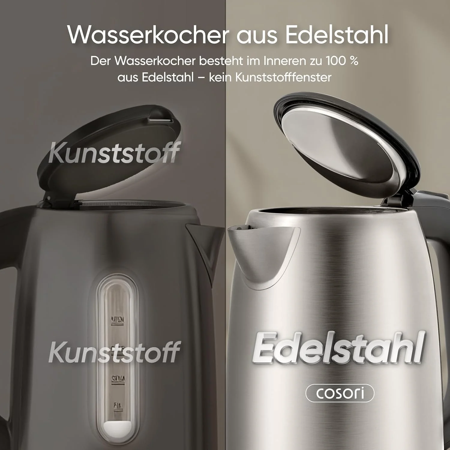 COSORI Wasserkocher Edelstahl - Image 4